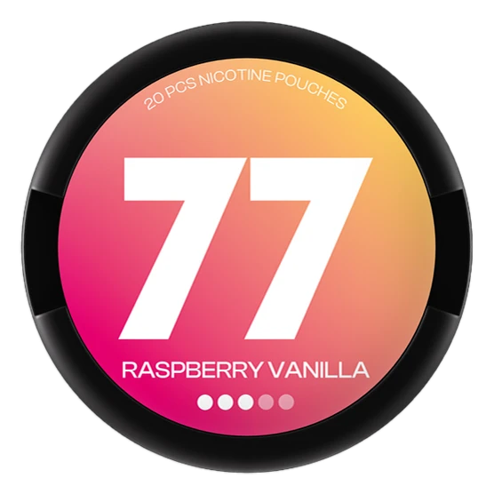 77 Raspberry & Vanilla 10mg