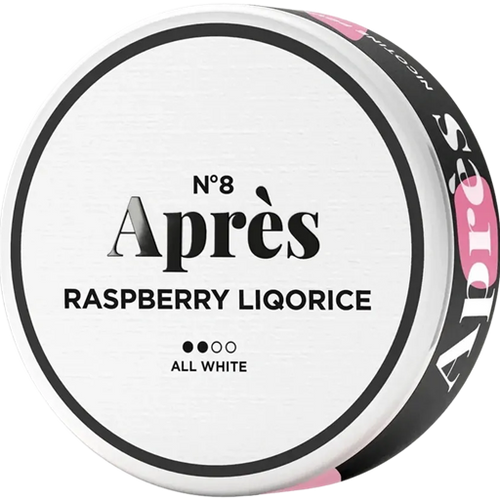 OUTLET Apres Raspberry Licorice - 4mg