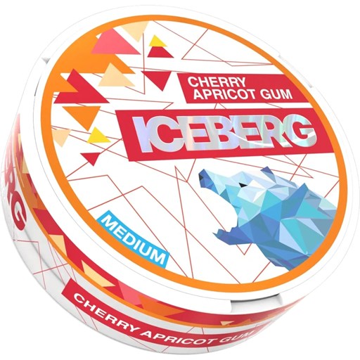 Iceberg Cherry Apricot Gum - 12mg