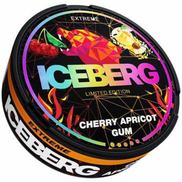 Iceberg Cherry Apricot Gum - 35mg