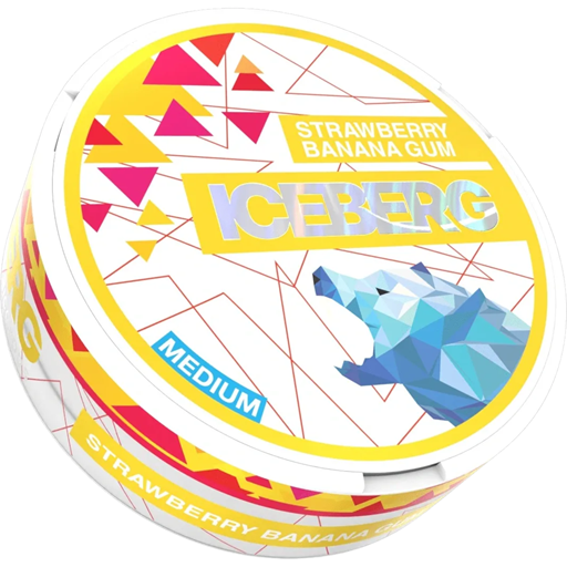 Iceberg Strawberry Banana Gum - 12mg