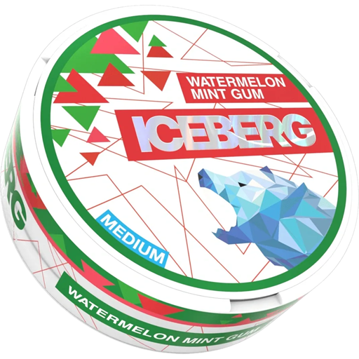 Iceberg Watermelon Mint Gum - 12mg