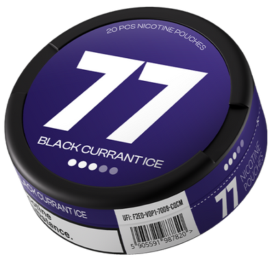 77 Blackcurrant Ice - 10mg