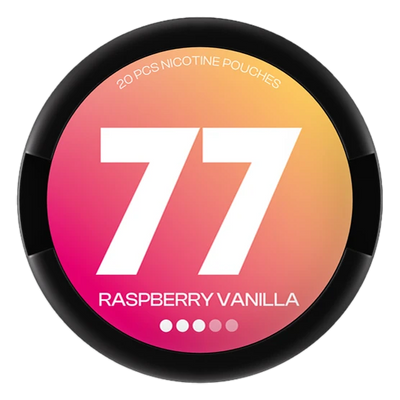 77 Raspberry & Vanilla 10mg