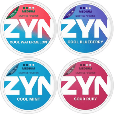Zyn Starter Pack 6mg (4 Cans)