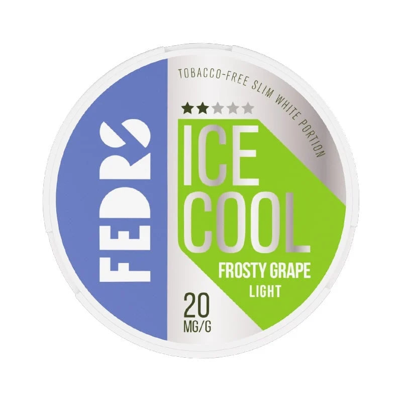 Fedrs Frosty Grape Light - 10mg