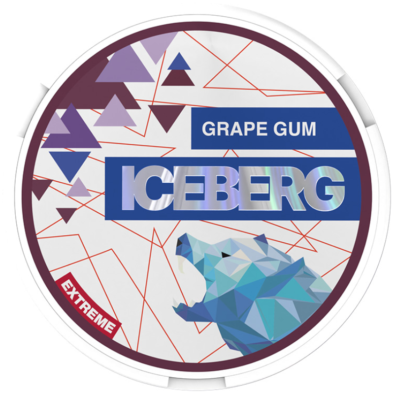 Iceberg Grape Gum - 35mg