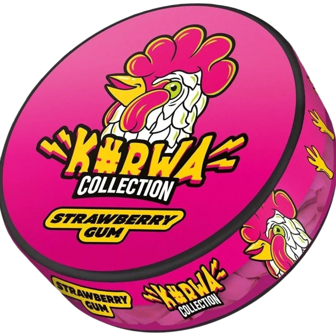 Kurwa Collection Strawberry Gum - 16mg