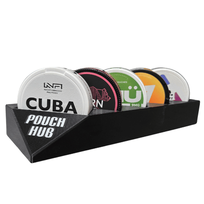 Nicotine Pouch Desk Caddy Accessory (5-Cans)