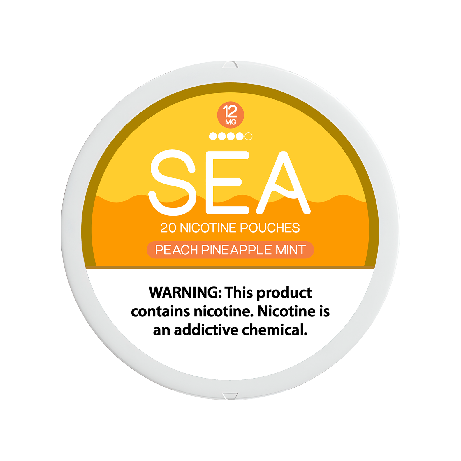 SEA Peach Pineapple Mint - 12mg