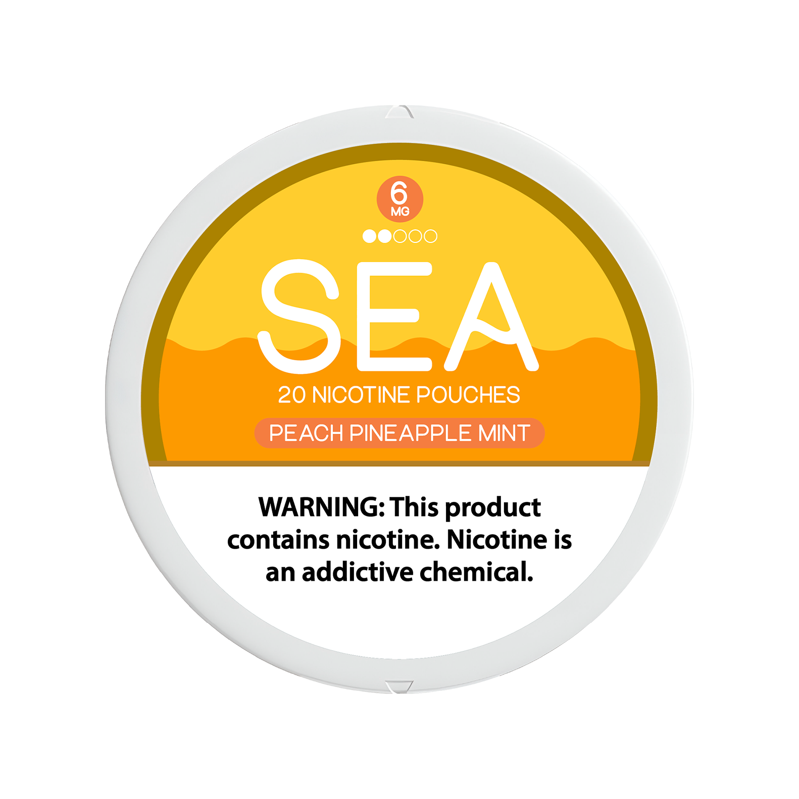 SEA Peach Pineapple Mint - 6mg