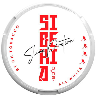 Siberia All White Slim - 25mg